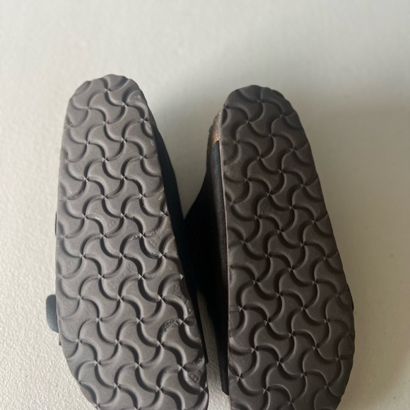 Birkenstock Black Sandals with Adjustable Straps Buckle (read listing) Suede - Picture 9 of 12